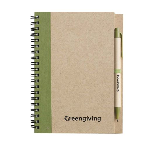 Notebook with ballpoint pen - Image 1